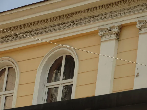 Antiguo Edificio Con Adornos Sofía Bulgaria — Foto de Stock