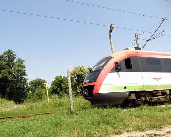 Treno Bulgaro Durante Giorno — Foto Stock