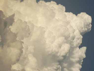 Beyaz Bulutlar soyut doğa arkaplanı