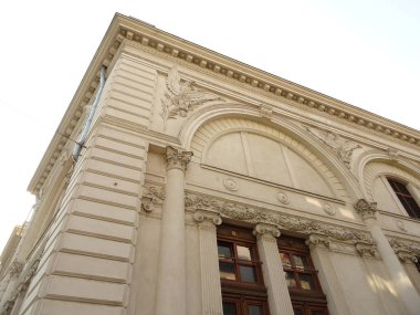 Romence tarzı Vintage bina süsler