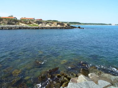 Güzel yaz sahil manzara