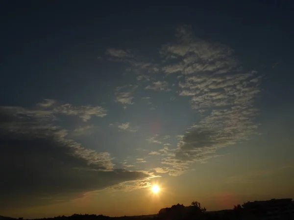 Schönen Sonnenuntergang Wallpeper Hintergrund — Stockfoto