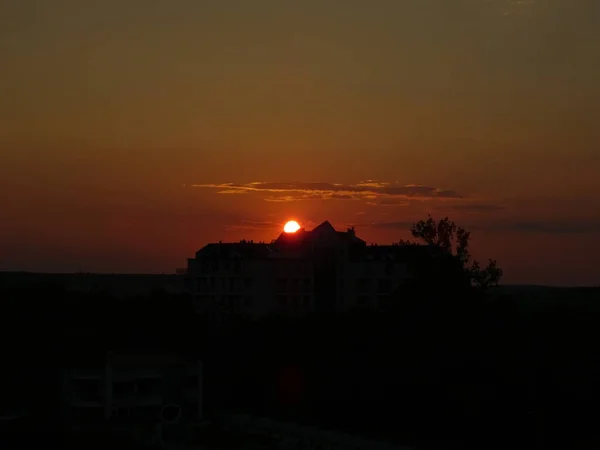 Schönen Sonnenuntergang Wallpeper Hintergrund — Stockfoto