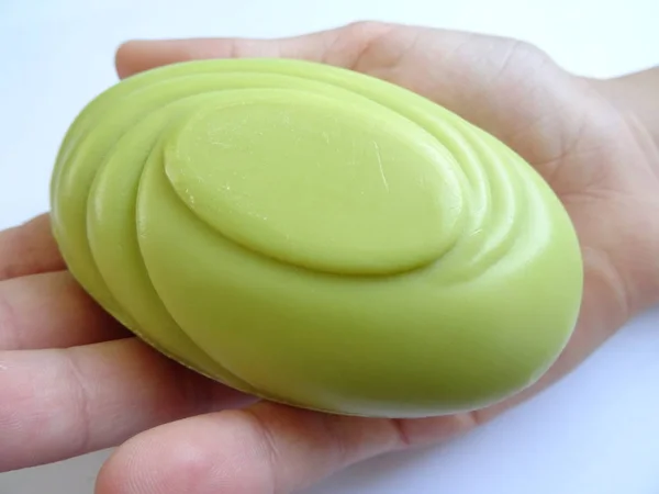 Savon Olive Vert Grec Naturel — Photo