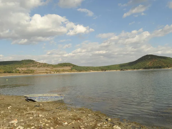 Küste Des Tsunevo Stausees Bulgarien — Stockfoto