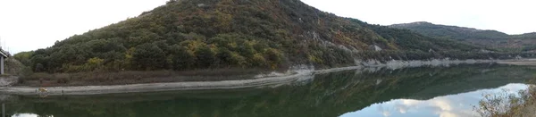 Vue Panoramique Réservoir Tsonevo Bulgarie Pendant Journée — Photo