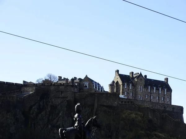 Эдинбургский Замок — стоковое фото