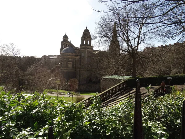 Edinburgh Landmark City Park — Stock Photo, Image