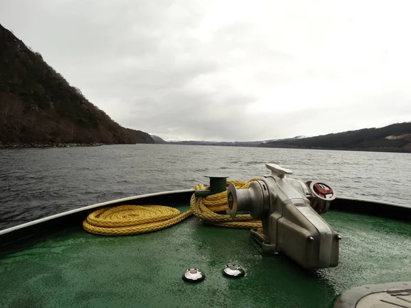Loch Ness Meerzicht Vanaf Boot — Stockfoto