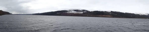 Loch Ness Sjön Panorama — Stockfoto