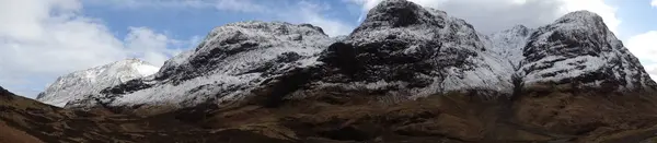 Montagne Des Trois Sœurs Dans Les Highlands Écossais — Photo