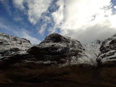 Üç kız kardeş dağ İskoçya Highlands