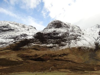 Üç kız kardeş dağ İskoçya Highlands