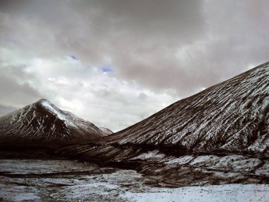 İskoç dağlık güzel görünümü                