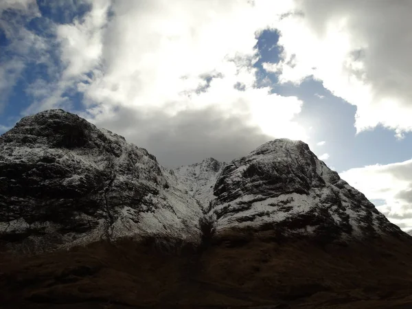 Tre Systrar Berget Skotska Högländerna — Stockfoto