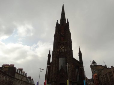 Güzel geleneksel İngiliz mimarisi