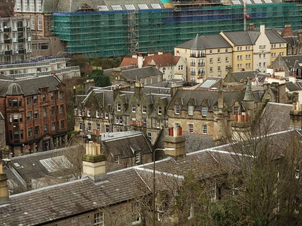 Güzel geleneksel İngiliz mimarisi