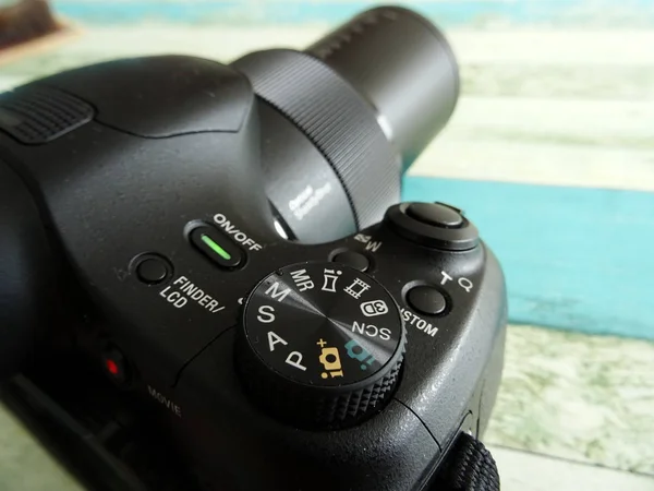 Профессиональная Камера Ручными Настройками — стоковое фото