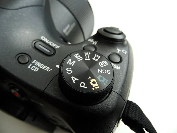 Professional Camera Manual Settings — Stock Photo, Image