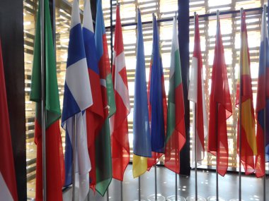 Uluslararası Konferans Bayrakları görünümü