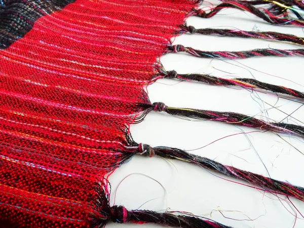 Red Stole Fringes — Stok Foto