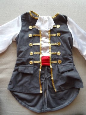 Korsan maskeli çocuk kostüm