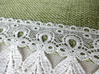 Kırsal dantel yakın çekim 