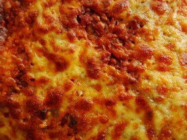 ayrıntı görünümü lezzetli lazanya