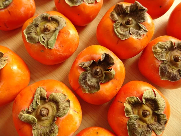 group of Well Arranged Persimmons