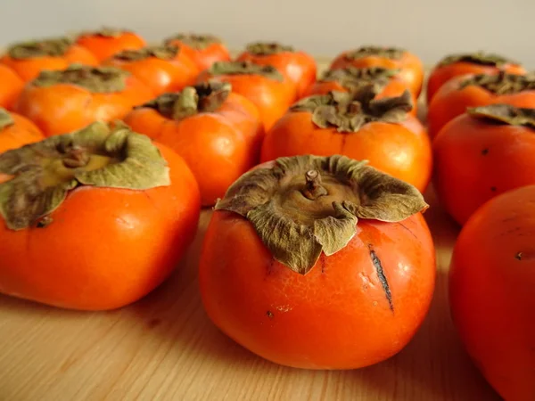 group of Well Arranged Persimmons