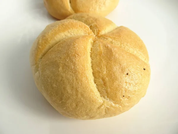 Inteiro Saboroso Semmel Pão — Fotografia de Stock