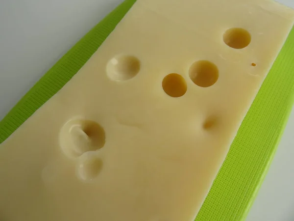 Queijo Emmental Conselho Verde — Fotografia de Stock