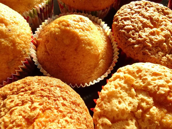 Vista Superior Muffins —  Fotos de Stock