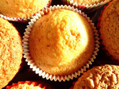 Top View of Muffins