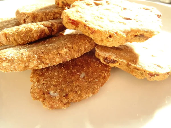 Ízletes Virág Alakú Cookie — Stock Fotó