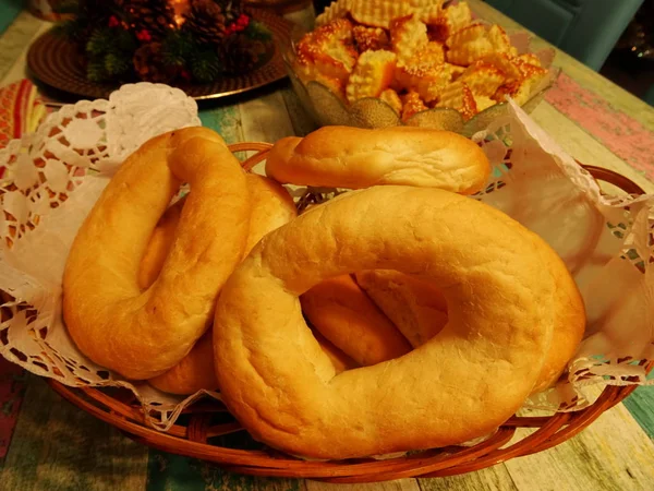 Grupo Saborosos Pretzels — Fotografia de Stock