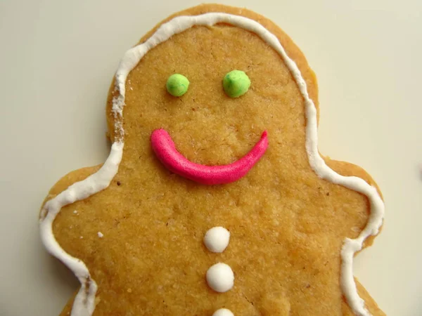 Різдвяного Пряники Печиво Чоловіків — стокове фото