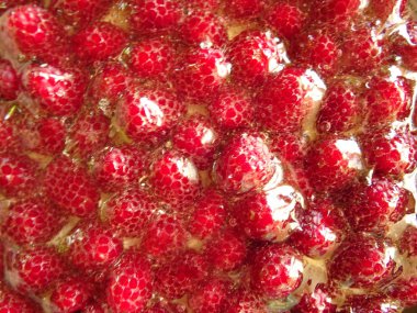 Jelly ahududu kek detay görünümü