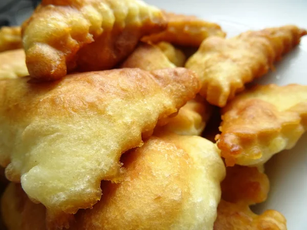 Detail View Triangle Cheese Straws — Stock Photo, Image