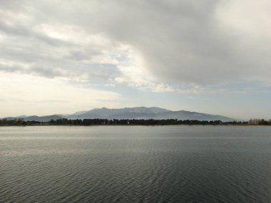 Bir tekneden deniz manzarası