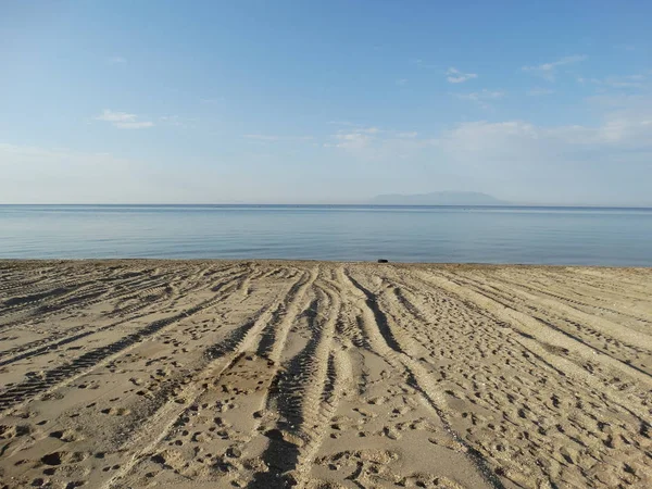 Hermosa Vista Del Mar Buen Tiempo — Foto de Stock