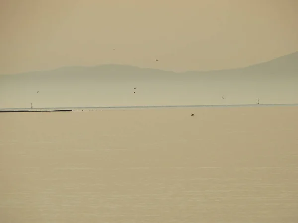 Vacker Utsikt Över Havet Vid Fint Väder — Stockfoto