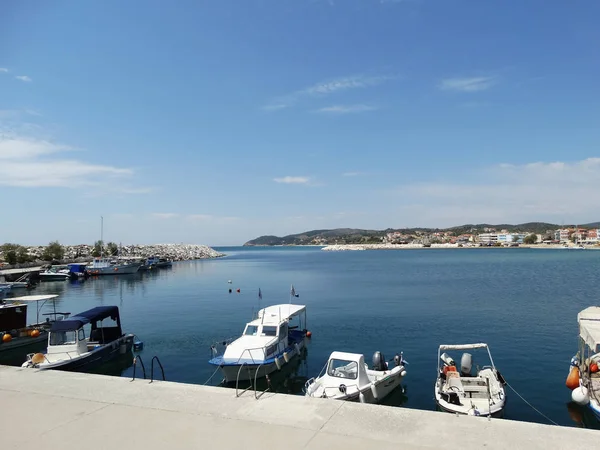 Vue Sur Mer Depuis Bateau — Photo