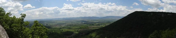 Vista Del Paisaje Desde Monasterio Rock Cerca Khan Krum Bulgaria — Foto de Stock