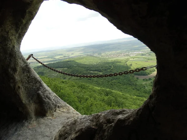 View Hole Rock Monastery Khan Krum Bulgaria — Stock Photo, Image