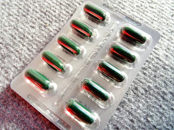 Detail View Medical Pills — Stock Photo, Image