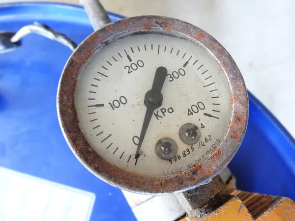 Closeup View Pressure Measurement Tool — Stock Photo, Image