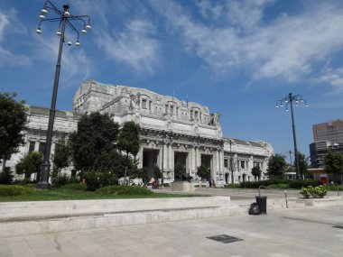 Milano Tren Istasyonu manzarası