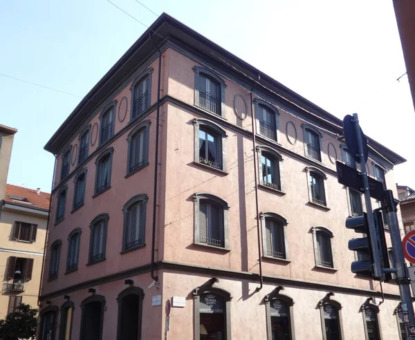 Фасад Архітектури Мілана — стокове фото