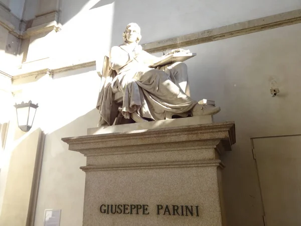 Mémorial Giusepe Parini Statue Napoléon Mila — Photo